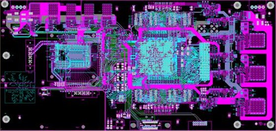 高速数据采集PCB图