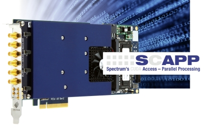 Spectrum数字化仪新增SCAPP选项以加速和简化信号处理