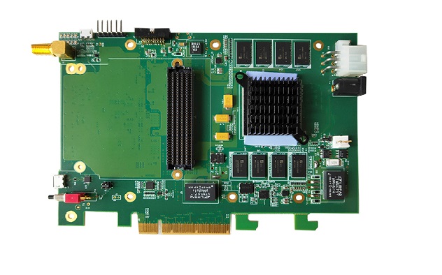 QT7010--PCIe插槽的FMC载板